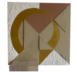 Pantheon Decorative Panel and Shelf by Mascia Meccani