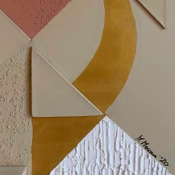 Pantheon Decorative Panel and Shelf by Mascia Meccani