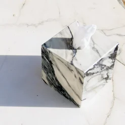 Paonazzo Marble Tissue Box