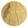 Pappagallo Soggetto V Gold Decorative Plate