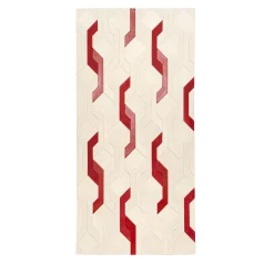 Parenthesis Geometric Leather Decorative Panel