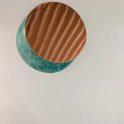 Pav� Green Copper Wall Mirror