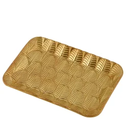 PEACOCK SOAP DISH - GOLD