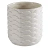 PEACOCK TOOTHBRUSH HOLDER - WHITE