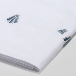 Peacock White Duvet cover