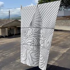 Pensieri 3 Gray Tapestry/Blanket by Luca de Bona