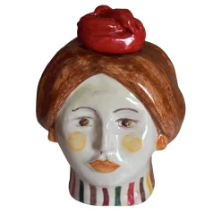 Peperina Modern Polychrome Moor's Head