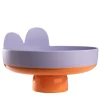 Petali Lilac & Orange Ceramic Centerpiece by Luca Binaglia