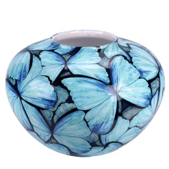 Petalouda Round Ceramic Vase