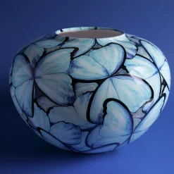 Petalouda Round Ceramic Vase