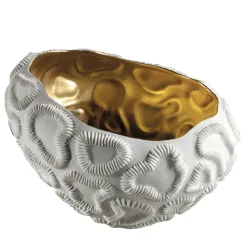 Petra Oval Gold Bowl