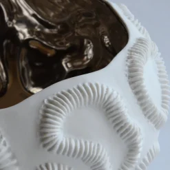 Petra Oval Platinum Bowl