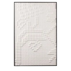 Pibiones 2 White Fenice Stone Decorative Panel