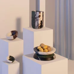 Piero Multicolor Marble Vase by Arthur Arbesser