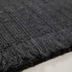 Pierre Charcoal Recycled PET In&Outdoor Rug by Carlotta Fortuna