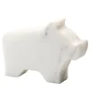 Pig Small White Statuette by Alessandra Grasso