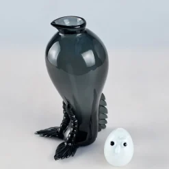 Pigeon Venetian Glass Sculpture by Eliana Gerotto