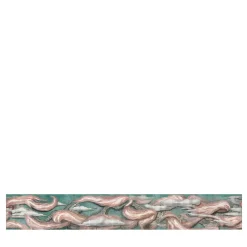 Pink & Light Blue L'Oiseau de Feu Cotton Wallcovering Fabric