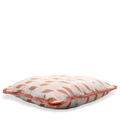 Pink Carrè Cushion in Talia Jacquard Fabric