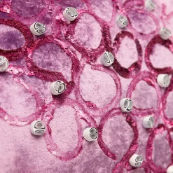 Pink Joyful Fish Velvet Sculpture