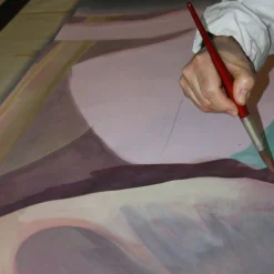 Pink Tropical Forest Wallpaper