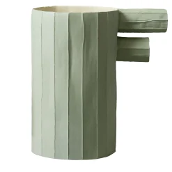 Pino Bis Corteccia D2/Azzurro Verde Vase