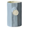 Pino Mono Corteccia E6/Grigio Azzurro Vase