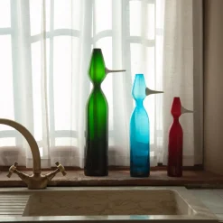 Pinocchio Green Vase