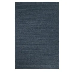 Plain Blue Polypropylene In&Outdoor Rug by Carlotta Fortuna