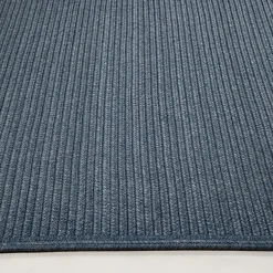 Plain Blue Polypropylene In&Outdoor Rug by Carlotta Fortuna