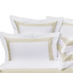 Plissè White & Marble US King Sham