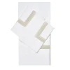 Plissè White & Marble US King Sheet Set