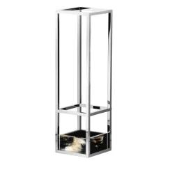 Pluvio Stainless Steel Umbrella Stand with Horn Inserts