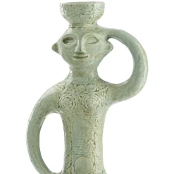POP Anthropomorphic Green Ceramic Sculpture