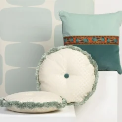 POPHUG Green Square Cushion Limited Edition by Pistacchio&Caffé