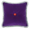 POPHUG Pruple Square Cushion by Pistacchio&Caffé