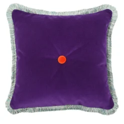 POPHUG Pruple Square Cushion by Pistacchio&Caffé
