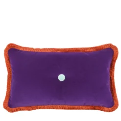 POPHUG Purple Rectangular Cushion by Pistacchio&Caffé
