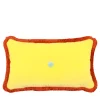 POPHUG Yellow Rectangular Cushion by Pistacchio&Caffé