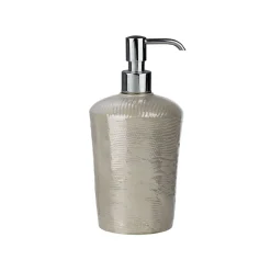 PORTOFINO SOAP DISPENSER - SILVER
