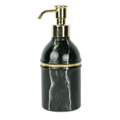 Portoro Marble-Inspired Glass Dispenser