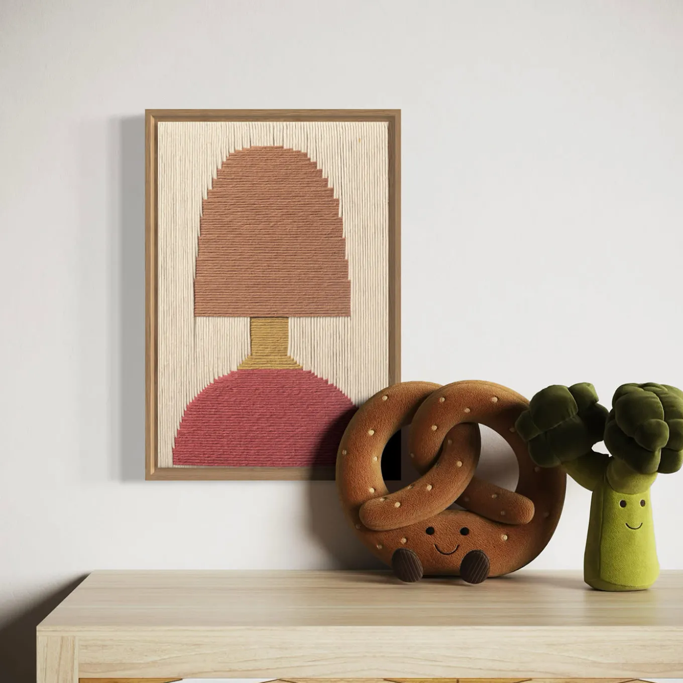 Portrait Multicolor Tapestry #5