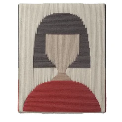 Portrait Multicolor Tapestry #1