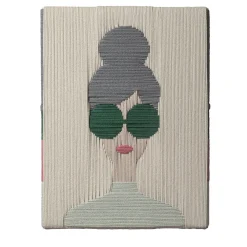 Portrait Multicolor Tapestry #3