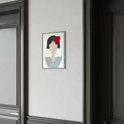 Portrait Multicolor Tapestry #4