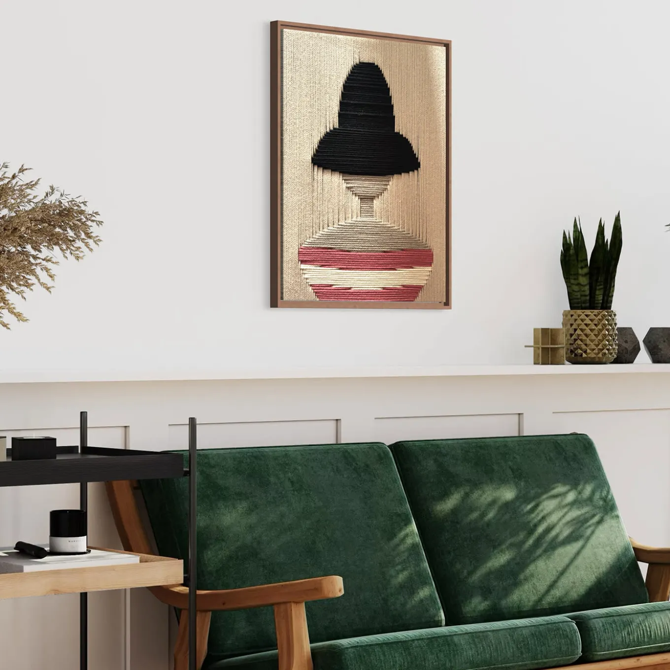 Portrait Multicolor Tapestry #2