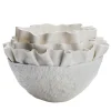 Posidonia White Porcelain Centerpiece Bowl