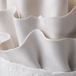 Posidonia White Porcelain Centerpiece Bowl