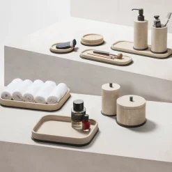 Positano Marble Bathroom Set