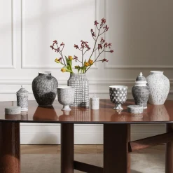 Post Scriptum Black & White Round Box by Formafantasma #1